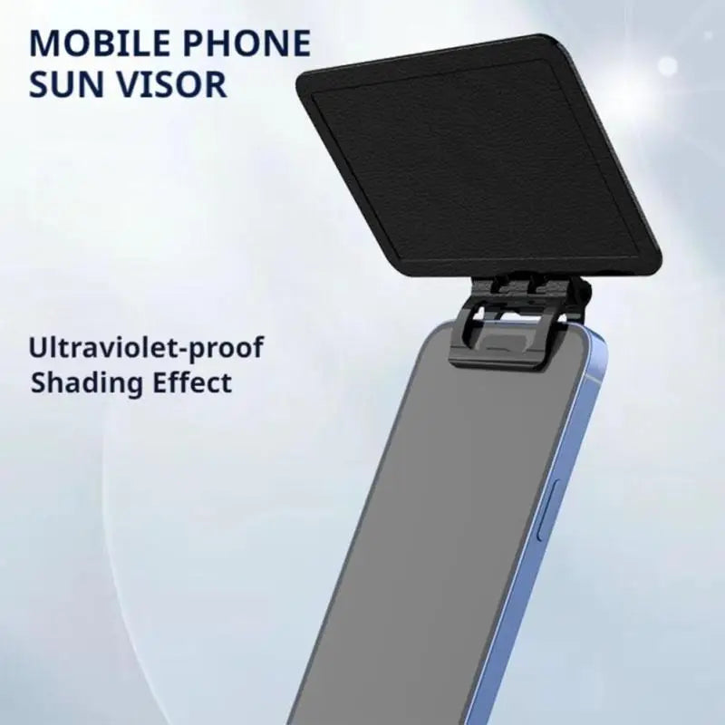 Portable Phone Sun Visor Uv Protection Phone Screen Universal Smartphone Sunshade Cover For Outdoor Use For Smartphones