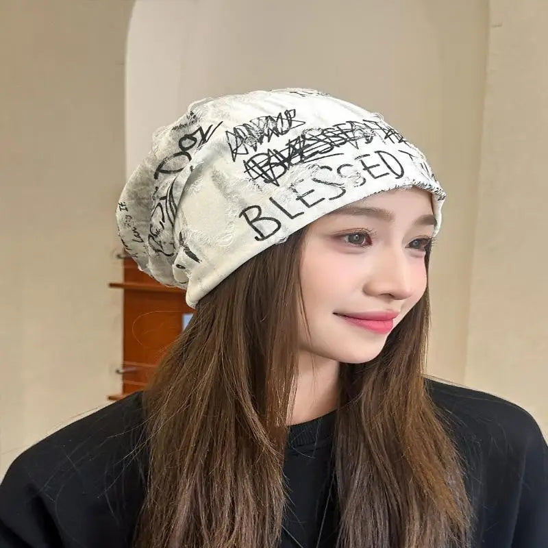 Fashion Hip Hop Beanies Hats For Men Women Spring Summer Thin Unisex Streetwear Loose Style Hats