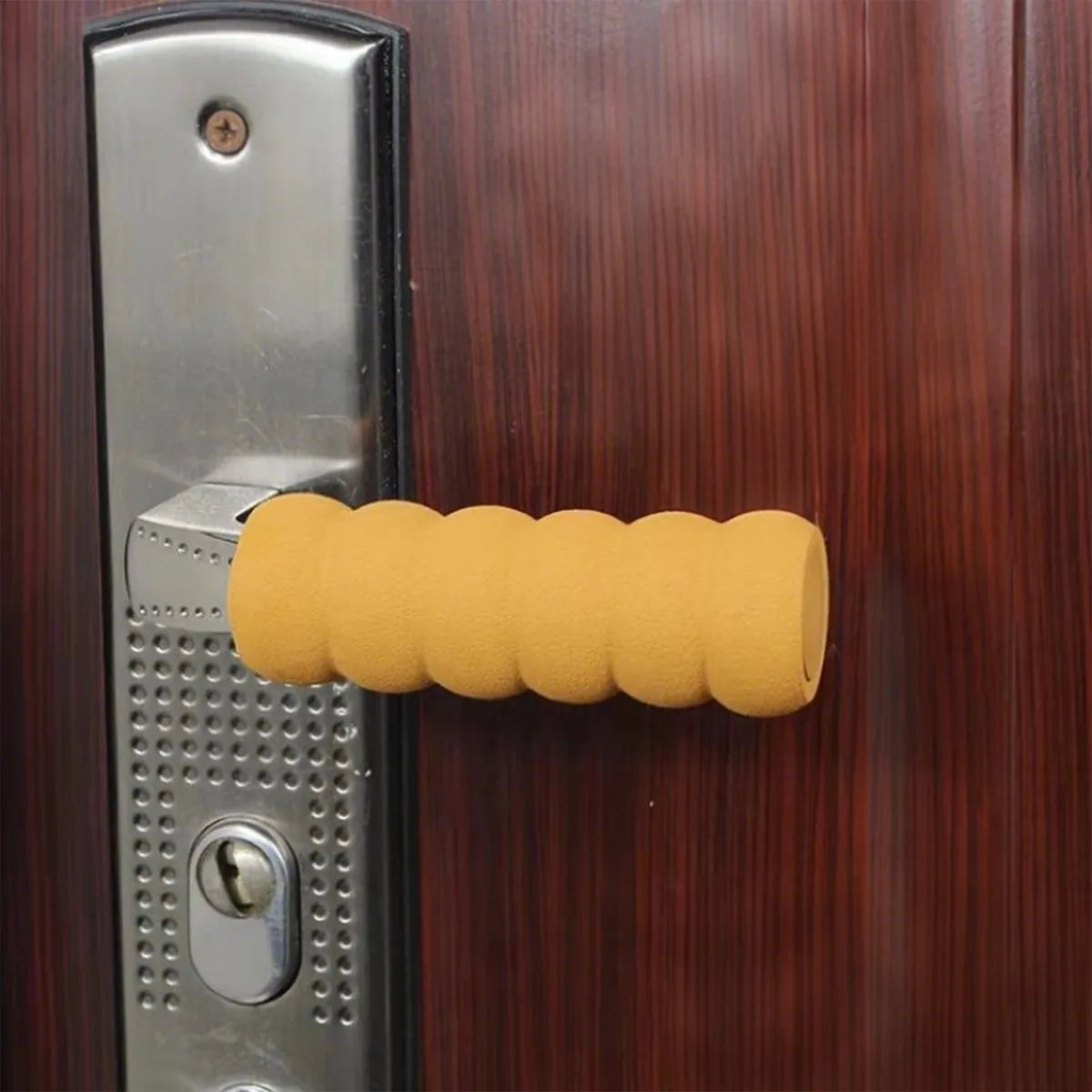 6PCS Thickened Door Handle Cover Anti Collision Protective Shield Safety Guard for Home Furniture Protection Home Accessories