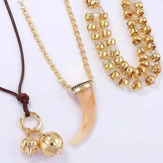 Pendant Necklaces For Women Men Vintage Ethnic Style Necklace Holiday Party Geometric Jewelry Gifts