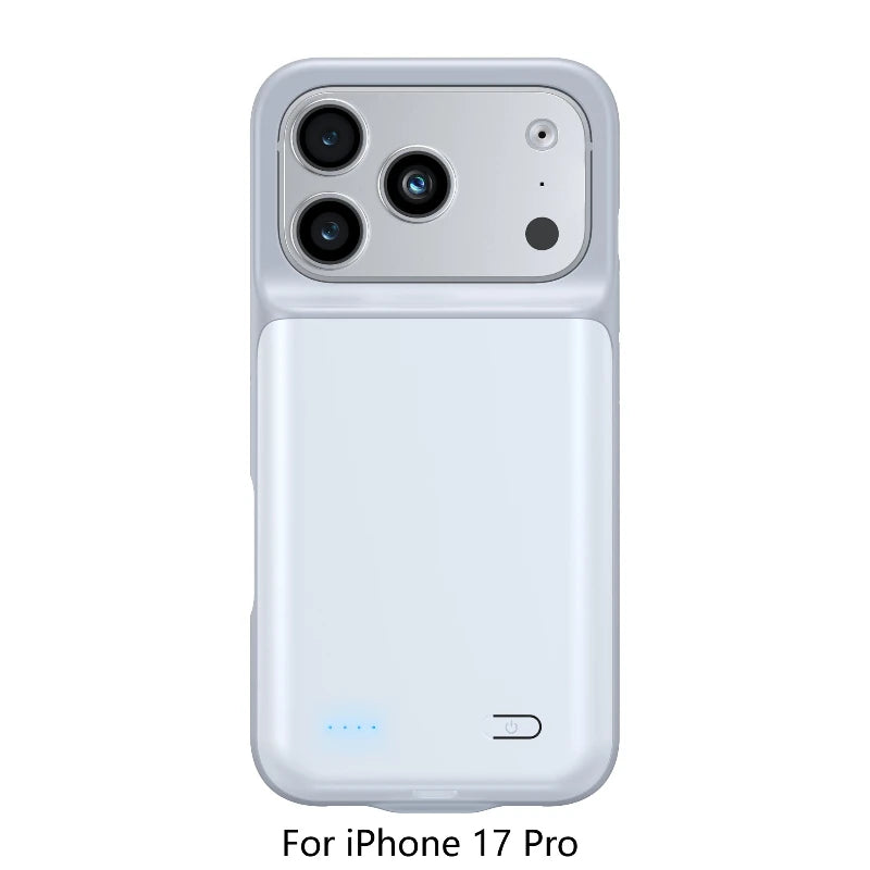 10000mAh Battery Case for Iphone 17 17Air 17Pro 17ProMax Portable Power Bank Charger Cover for IPhone 17/17Air/17Pro /17Pro Max
