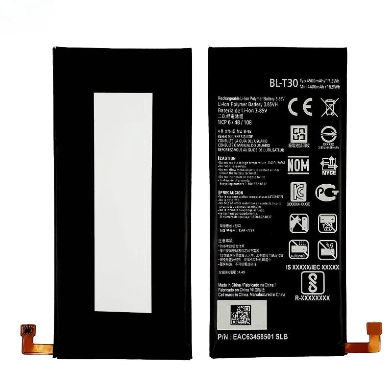 BL-T30  for LG X Power 2/M320F/M320TV/M322 Fiesta 2/L63BL/X Charge Mobile Phone Battery Replacement Bateria Grade A Cell