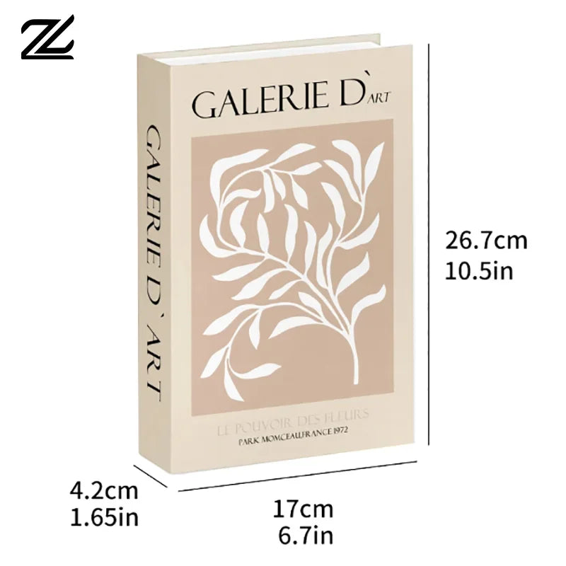 Open Luxury Fake Book Decor Fashion Paris Coffee Table Decor Books Interior Home Decor Coffee Table Bedroom Decorations