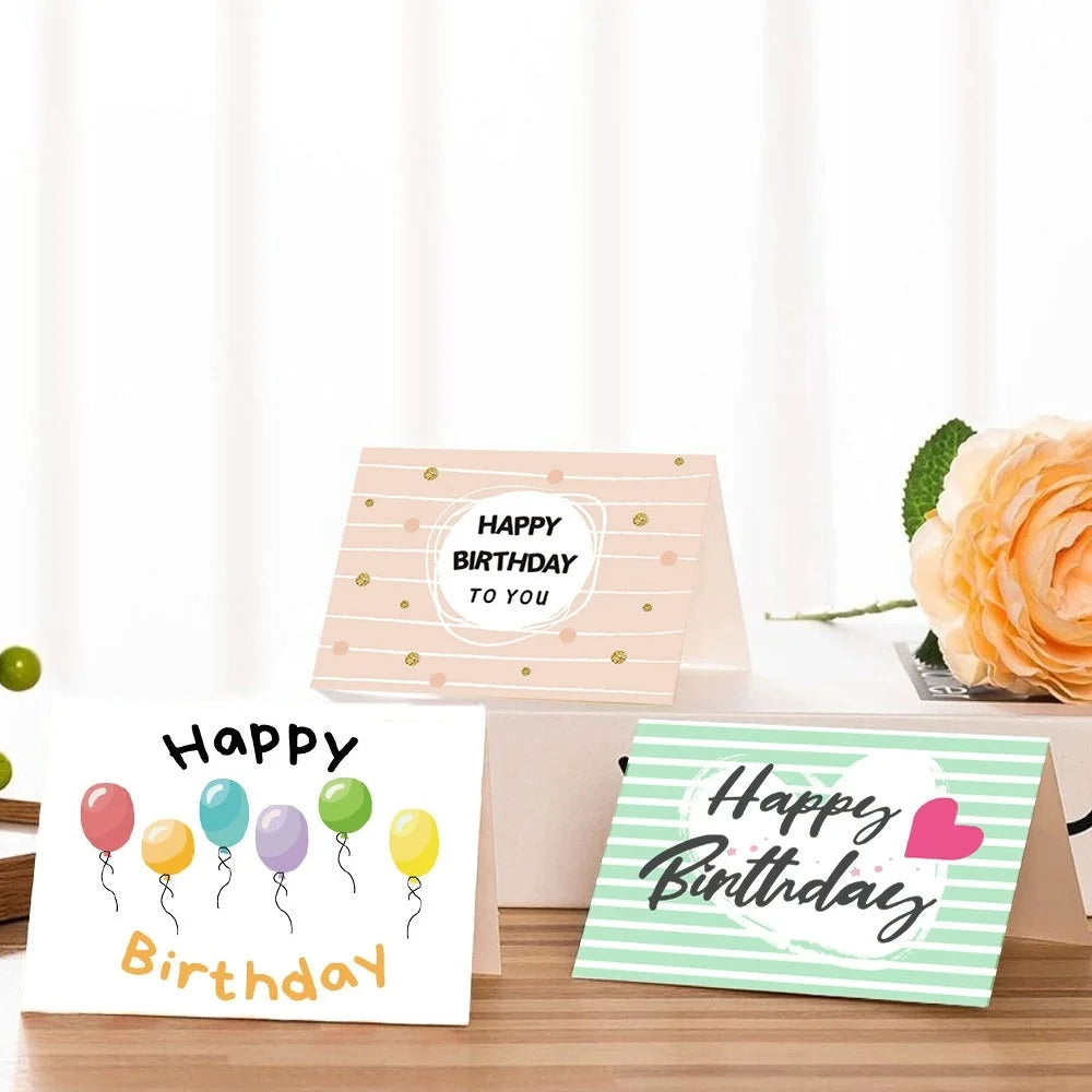 24pcs Unique Happy Birthday Cards Bulk With Envelopes & Stickers,Happy Birthday Cards Assortment For Family, Friends, Colleagues