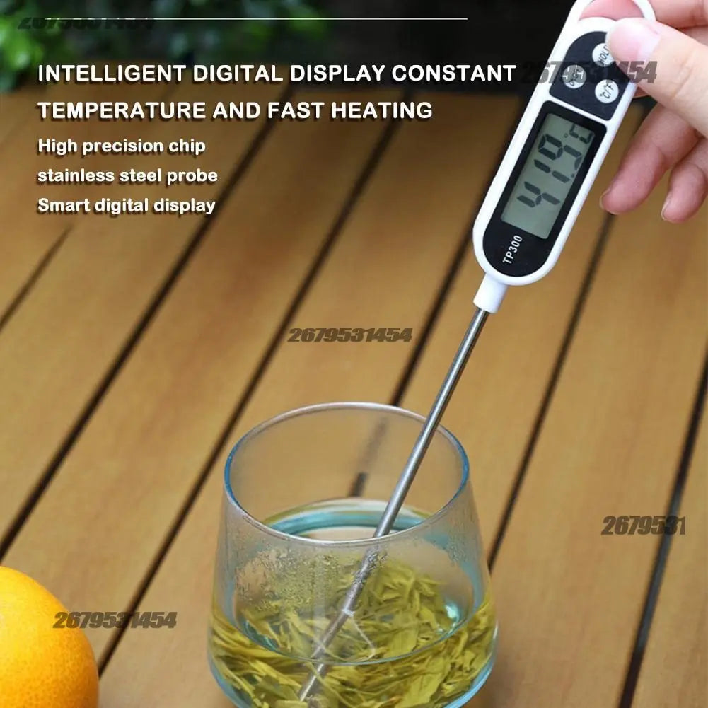 Kitchen Thermometer for Cooking Digital Temperature MeasuringTool for Meat Electronic Food Thermometer LCD Display Food