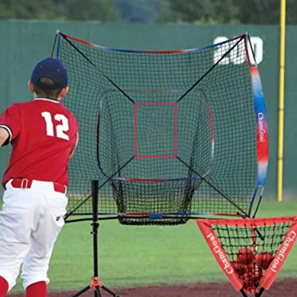 Baseball Softball Pitching Target Practice Accuracy Training Throwing Baseball Pitching Net Training Aids Throwing Strike Zone