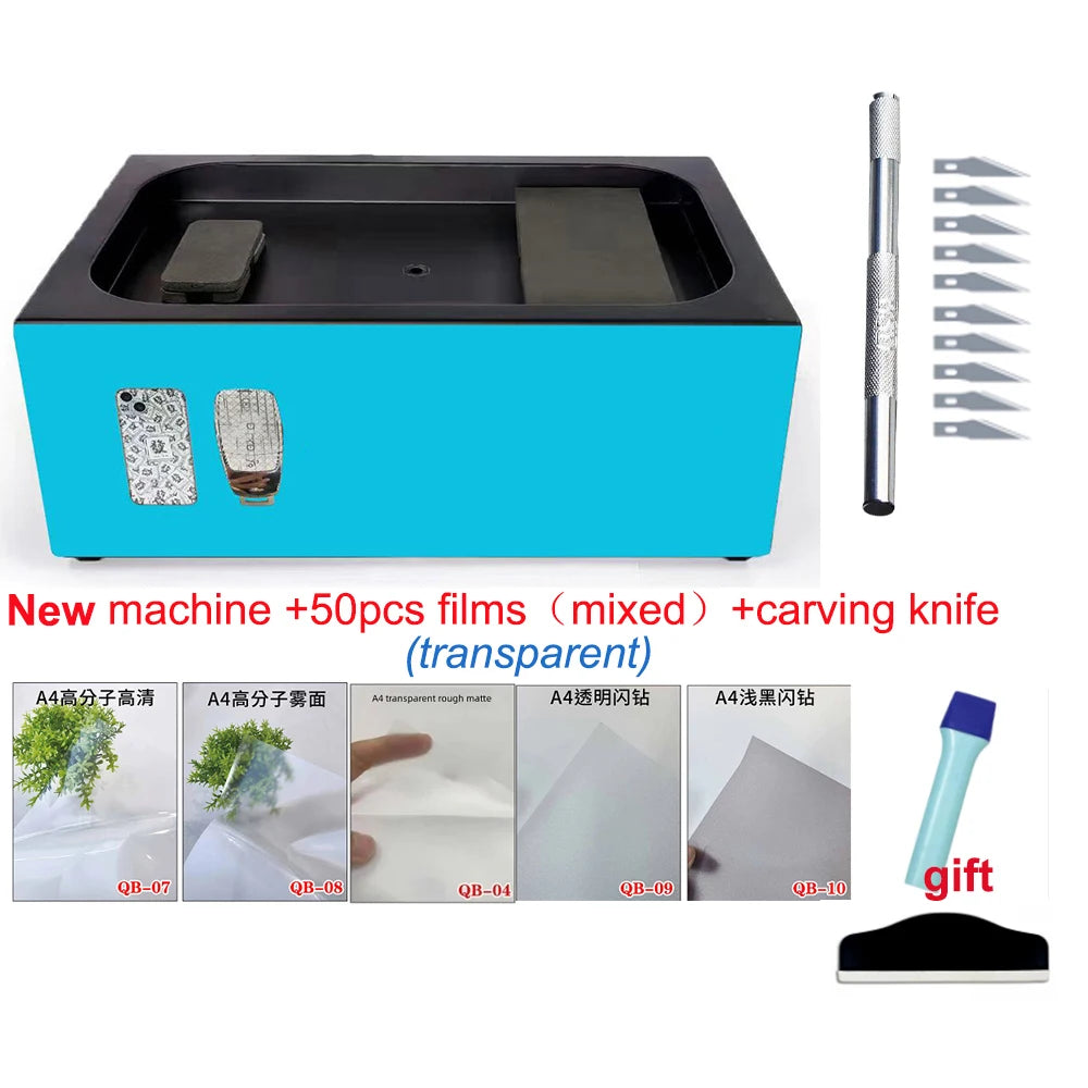 FONLYU Mobile Phone Vacuum Envelope Machine Full-Cover Protecting Coating Wrapping Machine for iPhone 17 Pro Max Color Changing