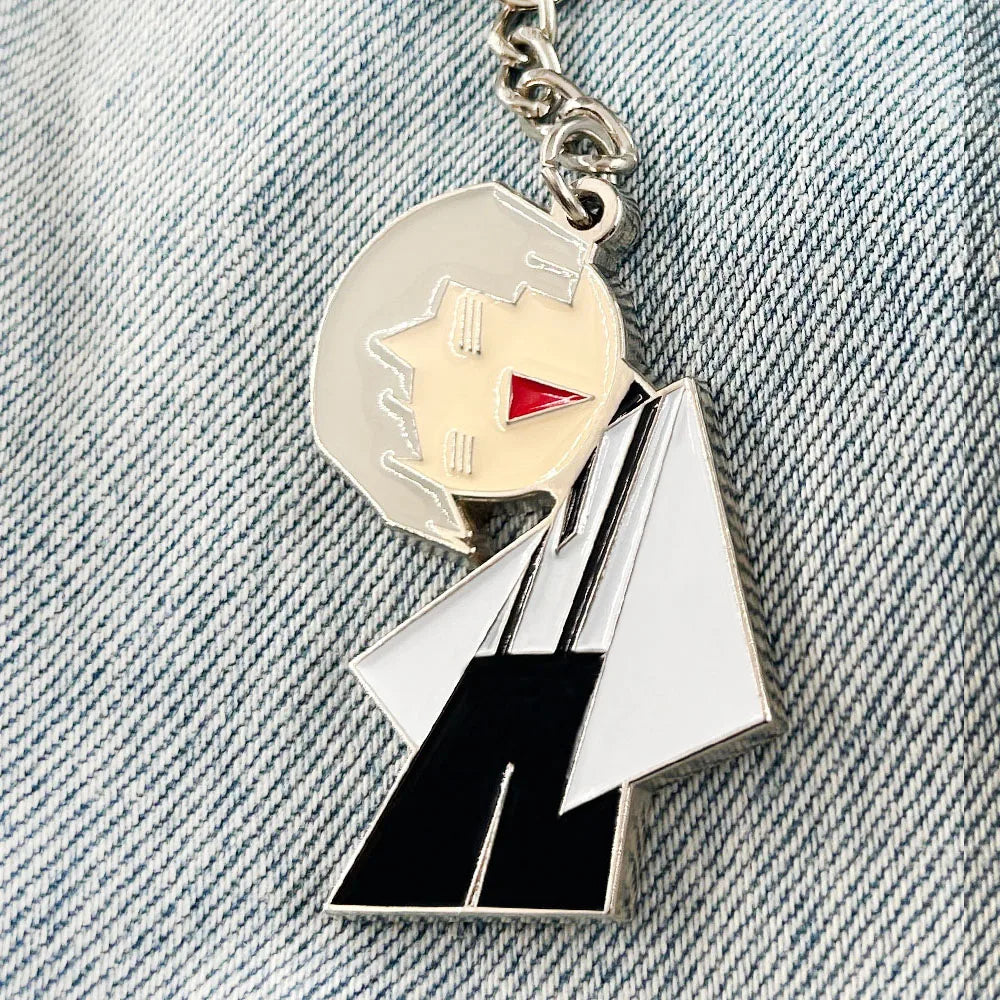Hanging Without Chibi Nakajima Atsushi Keychain Cute Bungo Stray Dogs Peripheral Keyring Kawaii Pendant Gift