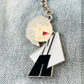Hanging Without Chibi Nakajima Atsushi Keychain Cute Bungo Stray Dogs Peripheral Keyring Kawaii Pendant Gift