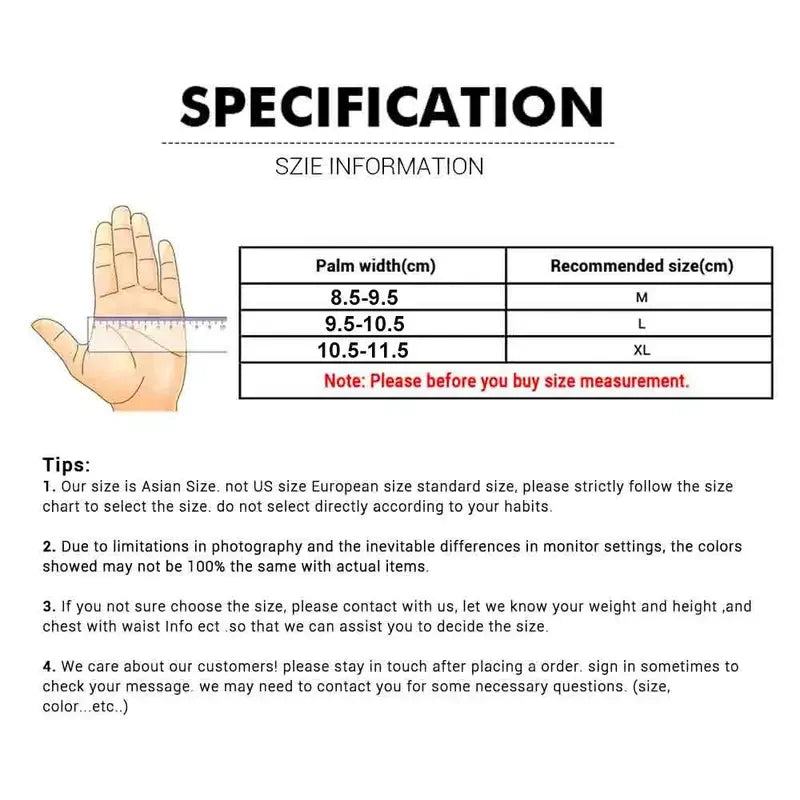 man Winter Gloves Men's Cold-Proof Thermal WindProof for Motorcycle Cycling Military Motocross ATV Riding Gear Parts Accessory
