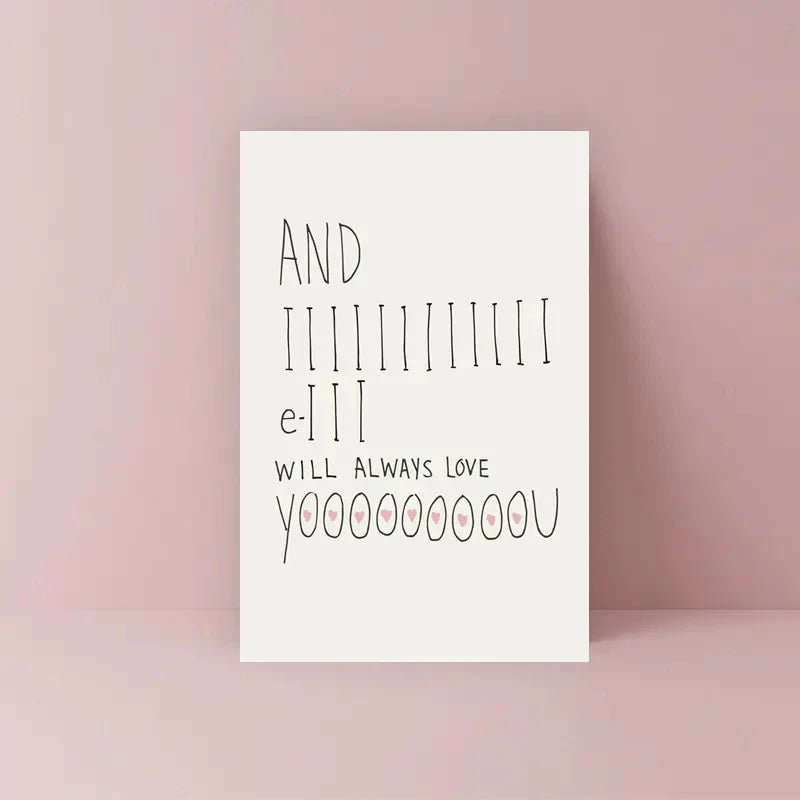 1 PC Valentine's Day Cards For Every Person In Your Life, A Fun And Creative Holiday Greeting Card Sweet Funny Card For Valentin