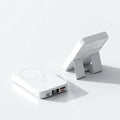 Portable Travel Charger with Phone Holder Powerbank for Magsafe iPhone AirPods pro - Wireless External Battery Power Banks