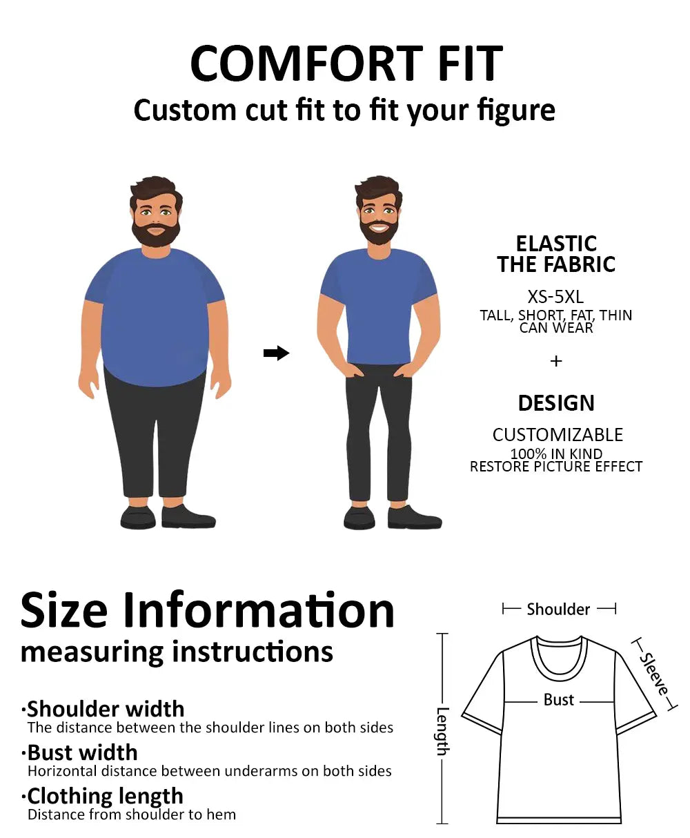 Blue elastic t shirt with customizable design and comfortable fit featuring a patriotic skull 3d oversized print for men.