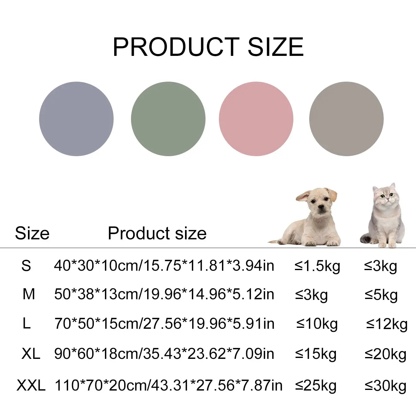 large pink plush sofa sleeping bed for dogs in a soft, plush material available in gray, sage green, dusty rose, and taupe muted colors.