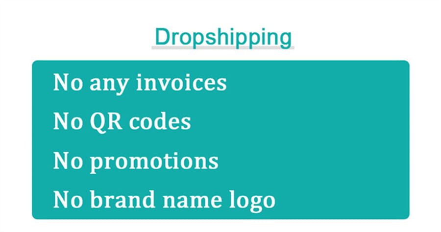 Eine türkisfarbene rechteckige Box mit weißem Text, der die Dropshipping-Funktionen für das Produktpaket eines Schwangerschafts-Autogurtverstellers mit Sicherheitsgurt für Mutterschaft auflistet.