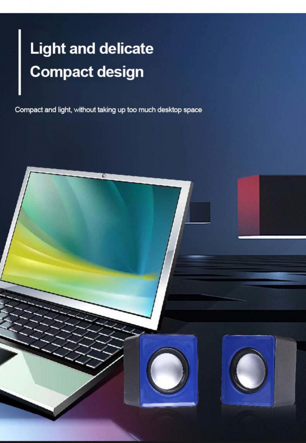 Computer Speaker for Pc Laptop Desktop Caixa De Som Sound Box Music Audio System Bocina Column Acoustics Coluna
