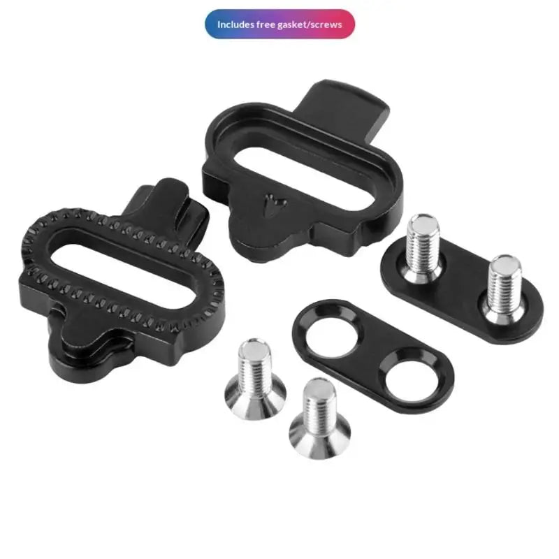 （Summer4）1 Set Bicycle Accessories Mountain Bike Shoes Cleats Multi-Release SPD Pedal Cycling Shoes Clips Kit For SH51