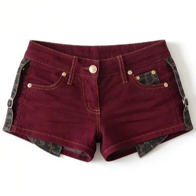 2026 Casual Women Denim Shorts Y2K Aesthetic High Waist 90s Streetwear Soft Grunge Egirl Style Comfort Beach Outfit New Fashion