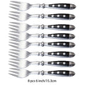 Classic Elegant Stainless Steel Cutlery Set Fork Spoon Knife Full  Dinning Fork Steak Knife Teaspoon Creative Dinnerware Set