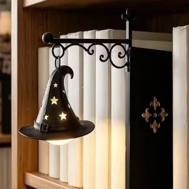 Ghost Book Shelf Lantern Library Lantern-Decorative Bookshelf Lighting Book Shelf Lights for Home Library Reading Bookcase