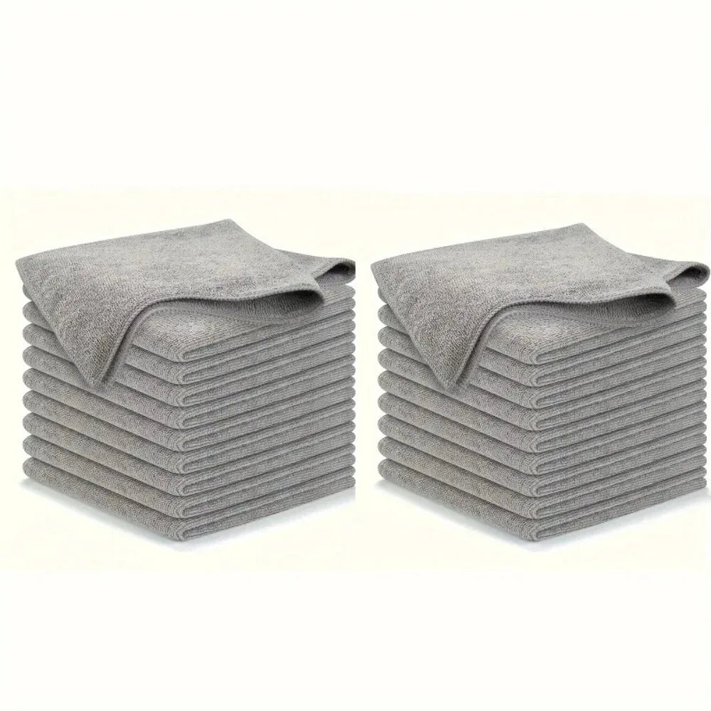 Kitchen towel cleaning set, with highly absorbent, soft and stain-removing fabric