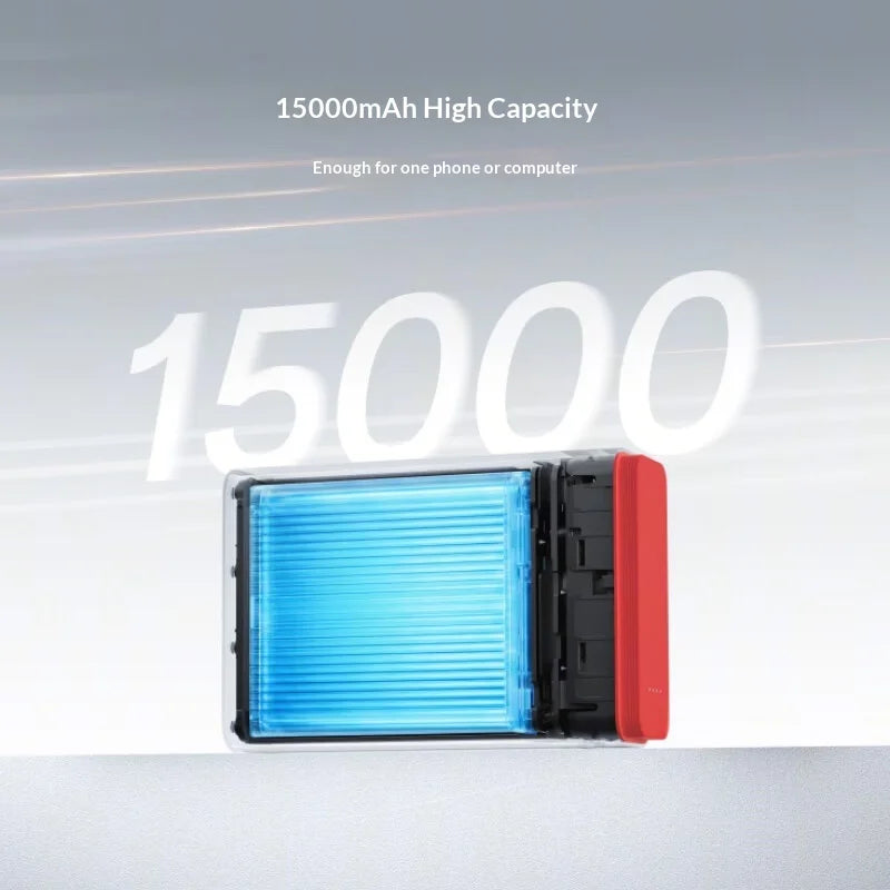 2026 NEW Oneplus Portable Power Bank 120W Super Fast Charging 15000mAh 3C Certified Safe Battery For Oppo Phones Lightweight
