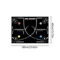 Anti-Slip Basketball Dribble Training Mat Portable Sports Training Gear for Kids Adults Athletes Basketball Practice TrainingAid