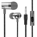 In-Ear Headphones HiFi Bass Portable Phone Audio Accessories For School Office Travel Gym Running Wired Earbuds Call Headphones