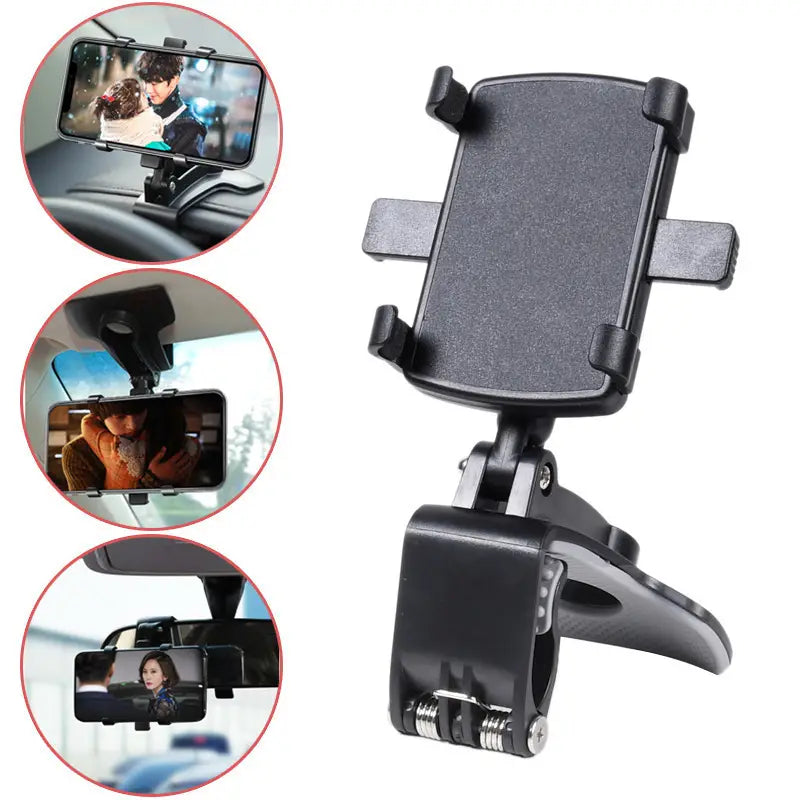 Car Phone Holder Mount, Upgrade Adjustable Horizontal And Vertical Phone Holder Car Dashboard With All Phones Car Dashboard Vent