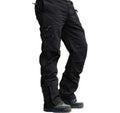 Men's Cargo Pants Outdoors Style Tactical Pants Male Camo Jogger Plus Size Cotton Many Pocket Men Camouflage Black Trousers