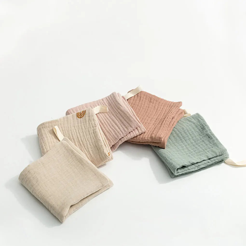 Cozy Baby Bath Towel Cotton And Linen For Healthy Skin Skin Friendly And Soft 4-layer Gauze Towel Bib Face Towel Handkerchief