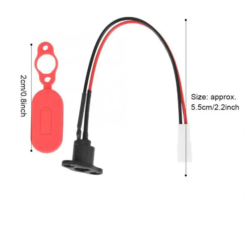✦ 1 Set For M365 Electric Scooter Accessories Charging Head Charging Port Connection Replacement Accessories