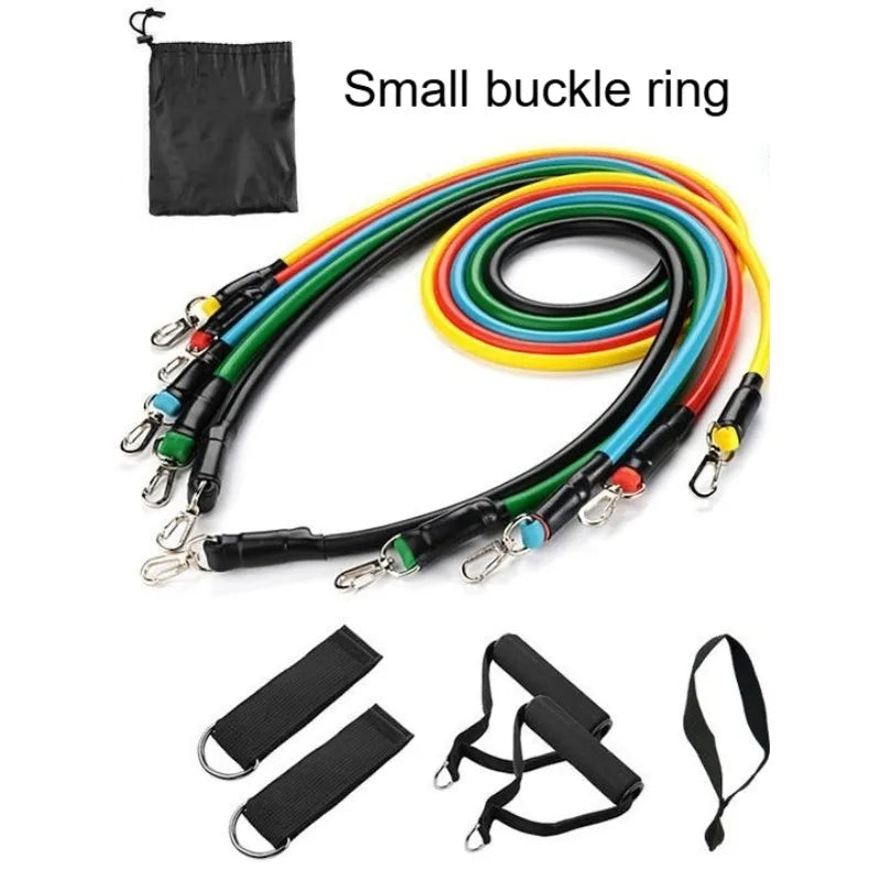 Resistance Band Set of 11 Pieces, Resistance Band Set for Home Gym Exercise, Resistance Band Set for Fitness Training
