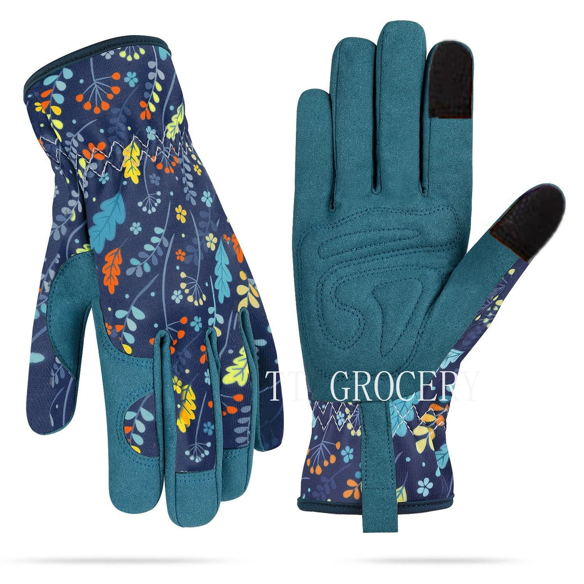 Gardening Gloves for Women Breathable leather Garden Gloves with Grip Thorn-Proof Puncture-Resistant Work Gloves