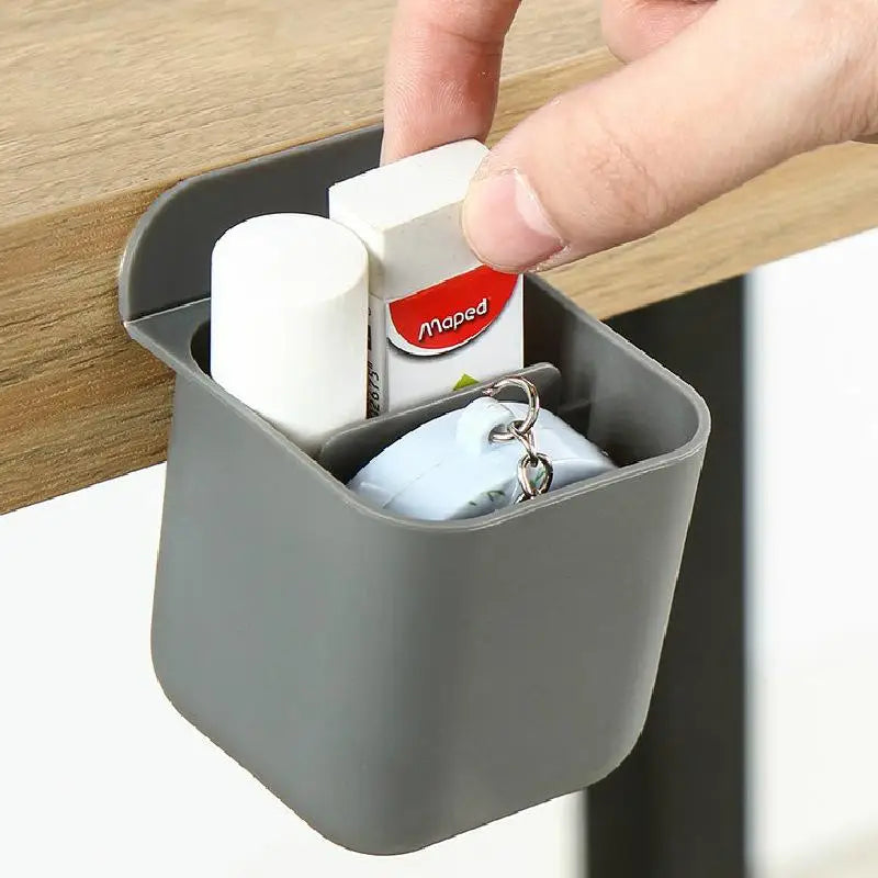 Desktop Storage Pen Holder Multifunctional Office Simple Storage Box Desktop Computer Can Stick Small Object Storage Tube