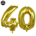 18th 30th 40th 50th 60th Birthday Party Inflatable Photo Frame Balloon Golden Number Balloon Party Decor Supplies Photo Props