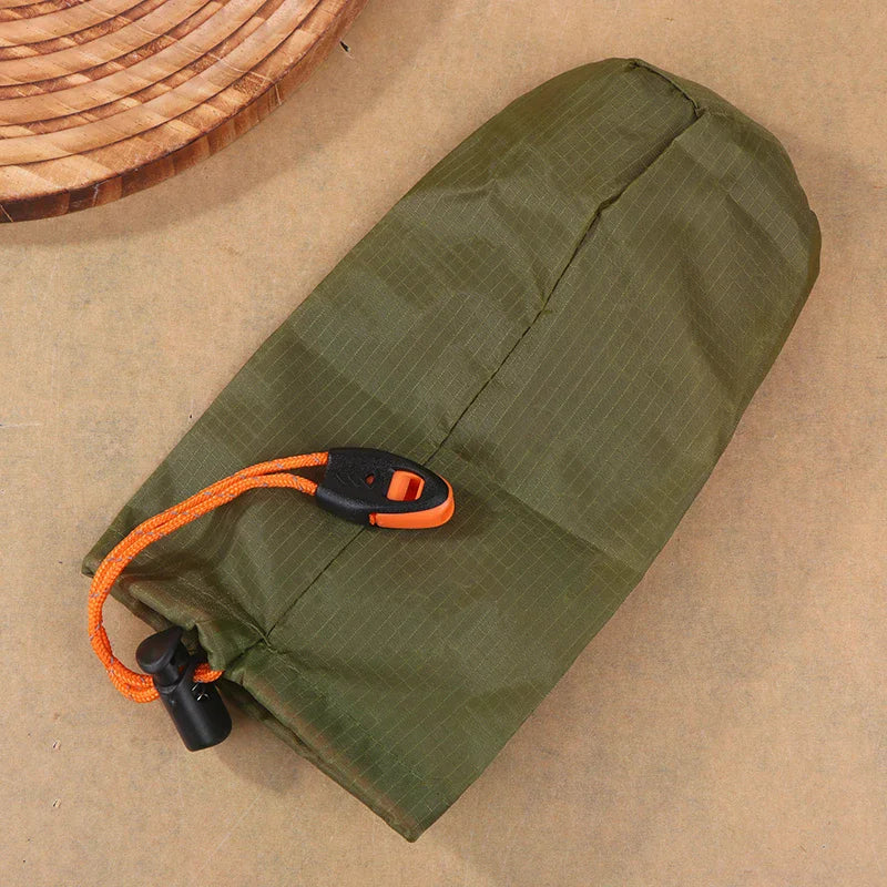 Hiking Outdoor Organizer Travel Kits Pouch Sundries Bag Drawstring Storage Bag Camping Sleeping Bag Storage Package Pouch