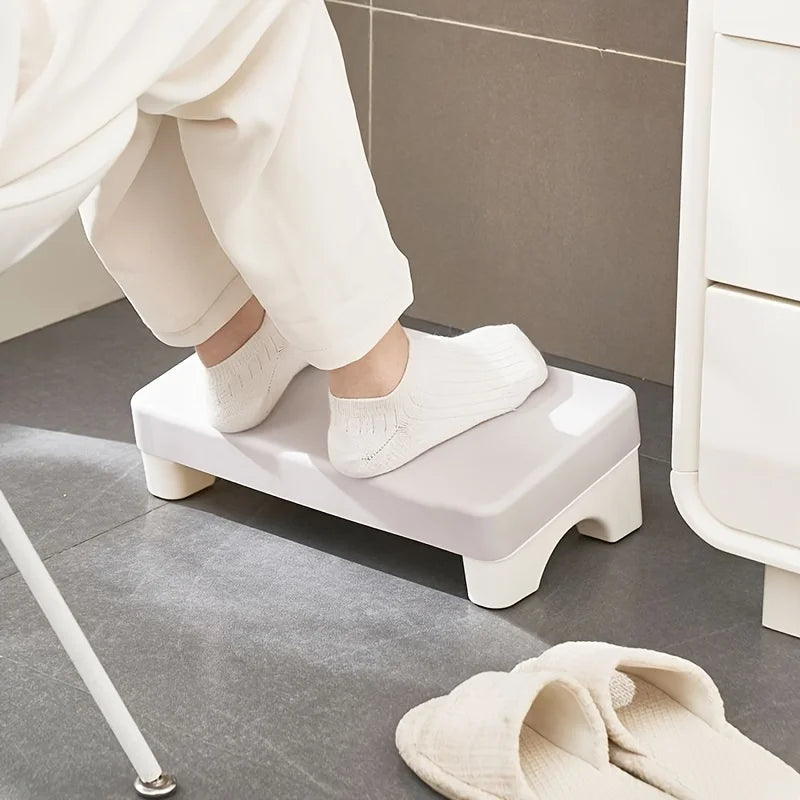 Ergonomic PP Footrest for Office Desk - Under Desk Foot Rest for Work, Sofa & Study, Comfortable Space-Saving Design