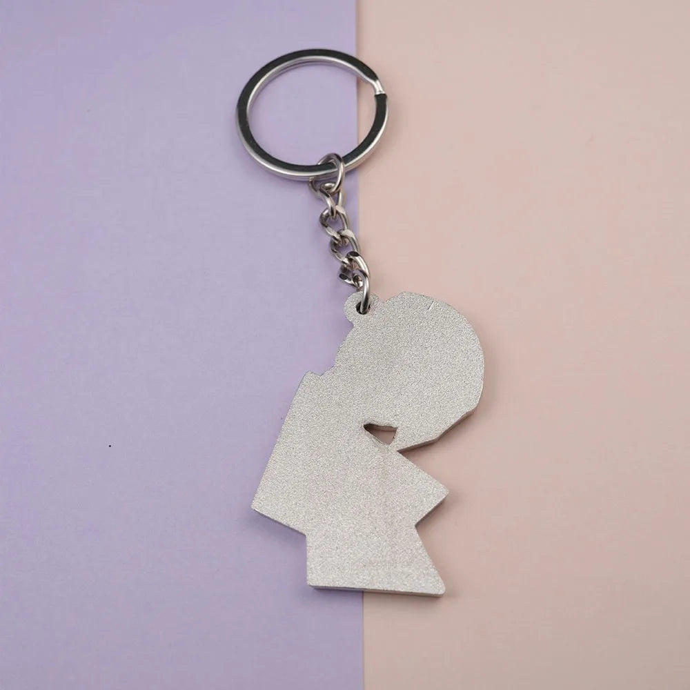 Hanging Without Chibi Nakajima Atsushi Keychain Cute Bungo Stray Dogs Peripheral Keyring Kawaii Pendant Gift