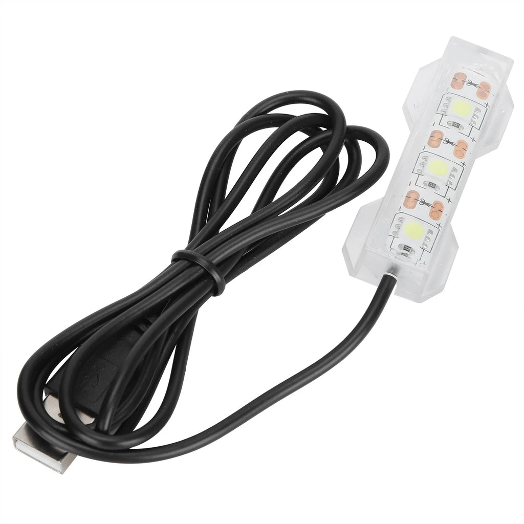 Aquarium Decoration Light Aquarium USB Light Small Aquarium Water Plant Light Desktop Fish   Decoration Soft LED Lamp
