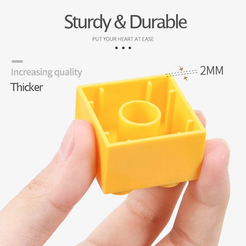 Big Blocks Bulk Building Blocks for Kids Toddlers Creative Gifts for Kids Compatible Duplo Animal Train Bricks Set Toys