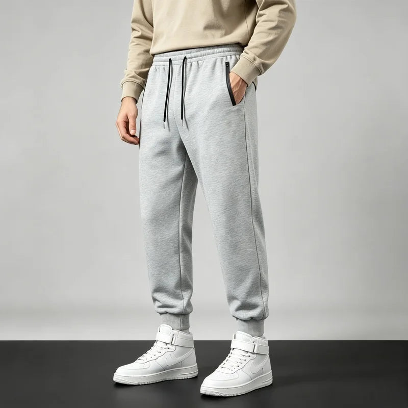 Men's Casual Fashion Sports Pants New Style For Autumn And Winter Elastic And Breathable Leggings Popular For Jogging And Fitnes