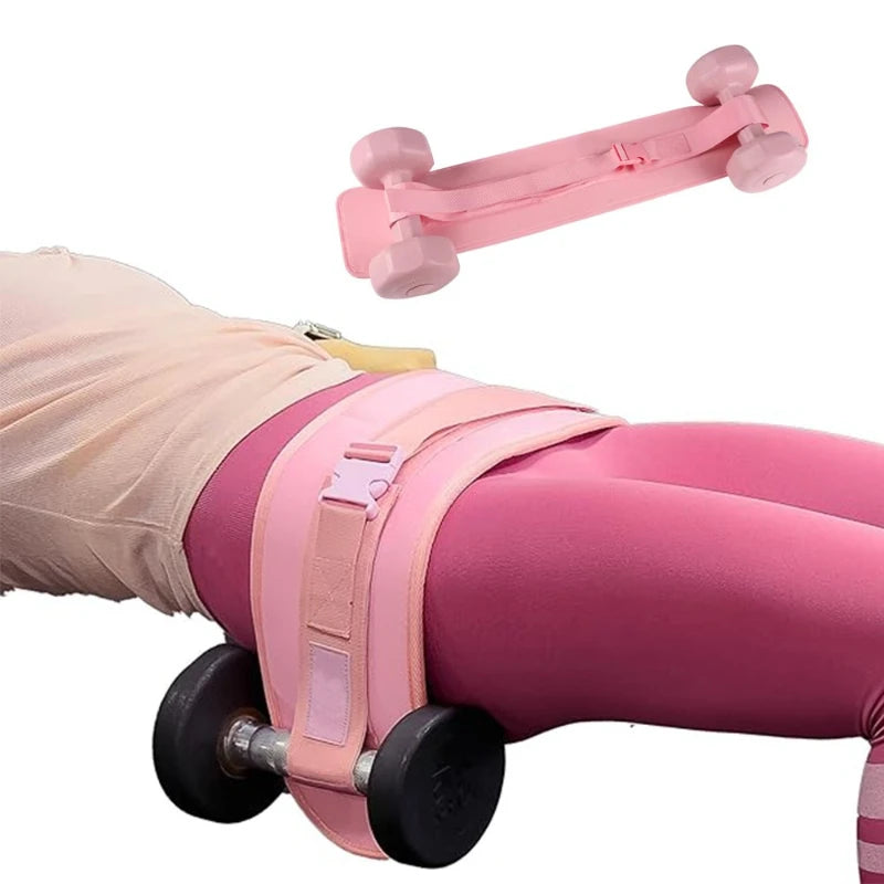 Yoga Sports Dumbbells Waist Weight-bearing Belt Hip Bridge Auxiliary Belt Hip Push Hip Training Belt Non-slip Weight-bearing