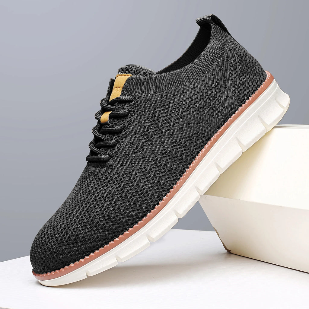 Sneakers Men Casual Shoes Classic Breathable Flats Shoes Loafers Versatile lightweight Walking Trendy Shoes for Men Black White