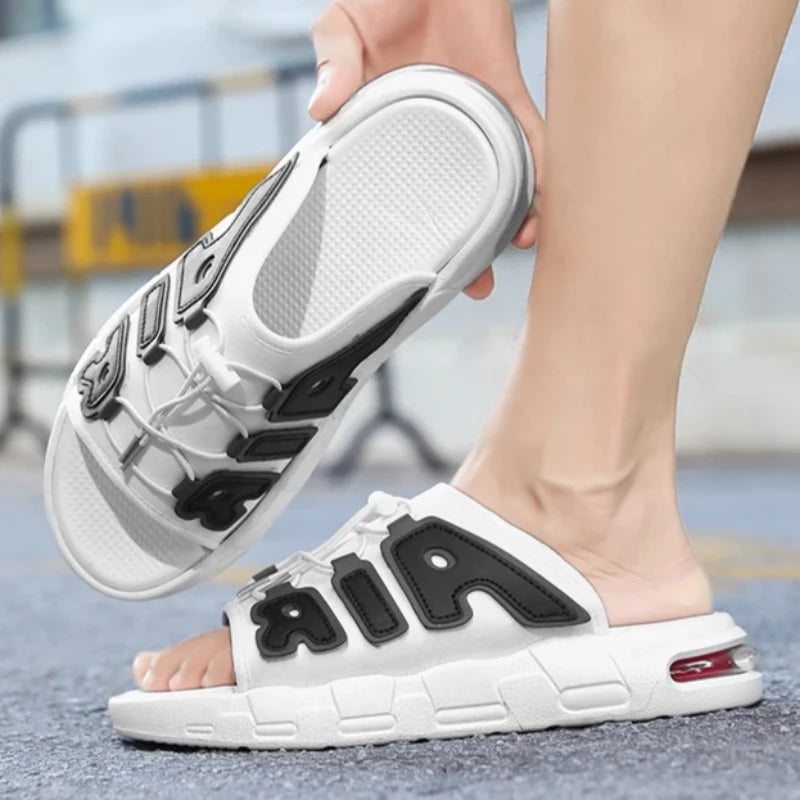 Men's Slippers Beach and Indoor New Brand Anti-Slip Ultra-Soft Lightweight Quick-Drying Fashionable Large Size Sandals