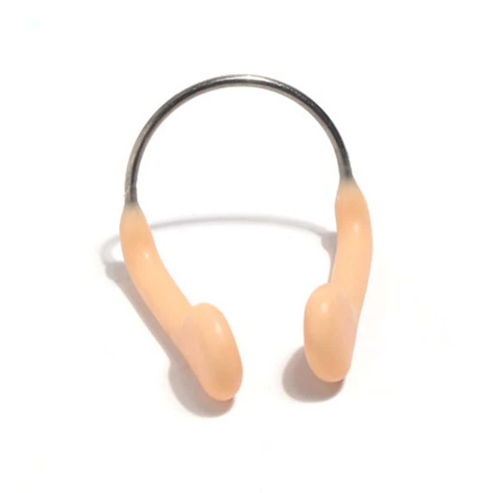 1/2/3pcs Steel Wire No-skid Soft Silicone Durable Water Sports Accessories Diving Tool Nose Clip Swimming equipment
