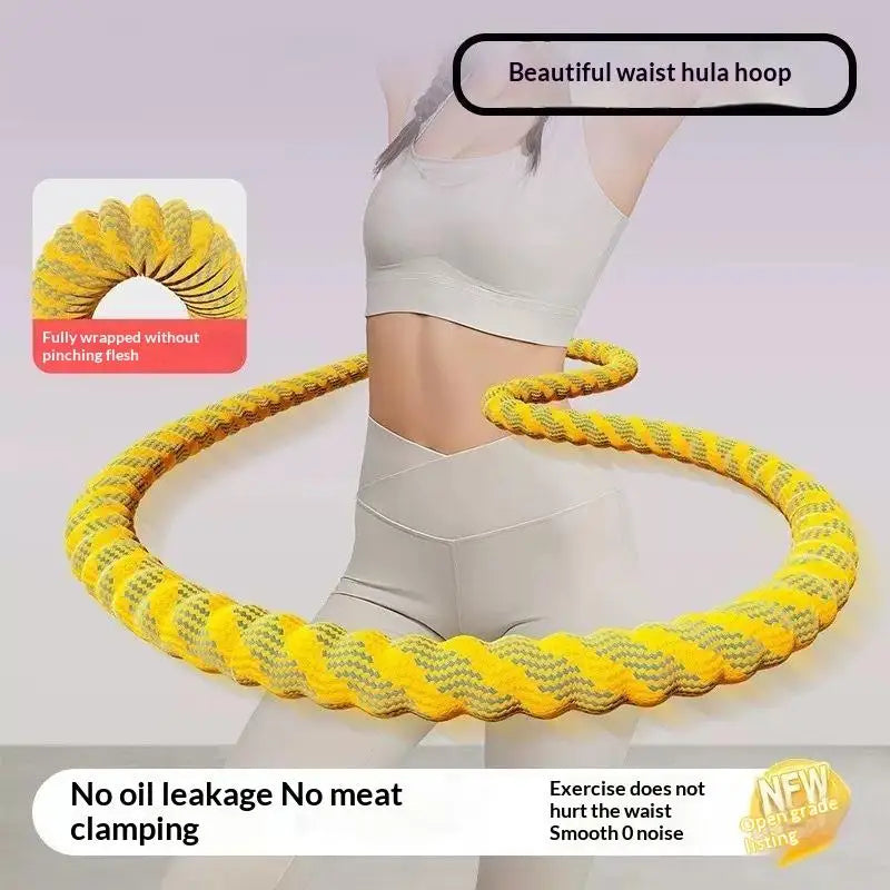 Weighted Waist Cushion for Workout Soft Spring Padding Breathable Polyester Cover for Home Fitness Yoga Pilates