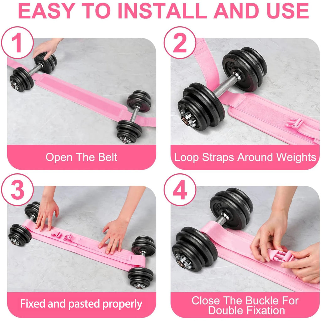 Adjustable Weighted Waist Belt, for Home Workouts, Dumbbell Training Home Gym Fitness Equipment