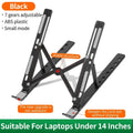 Foldable Laptop Stand Portable Adjustable Notebook Bracket ABS Material Desk Holder For Macbook Air iPad Tablet Base Accessories