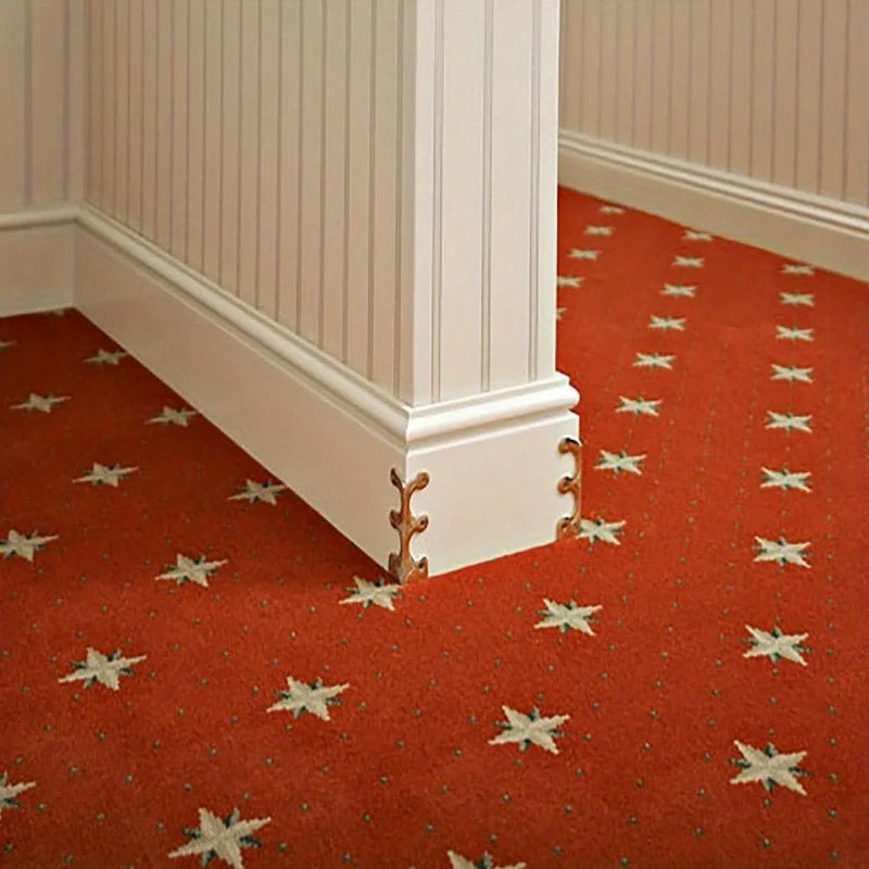 Skirting Board Edge Guards for Furniture & Baseboard Protection, Decorative Metal Wall Protectors, Corner Protectors Furniture